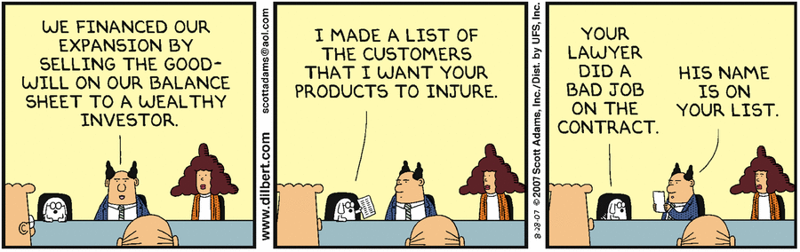 Dilbert Cartoon